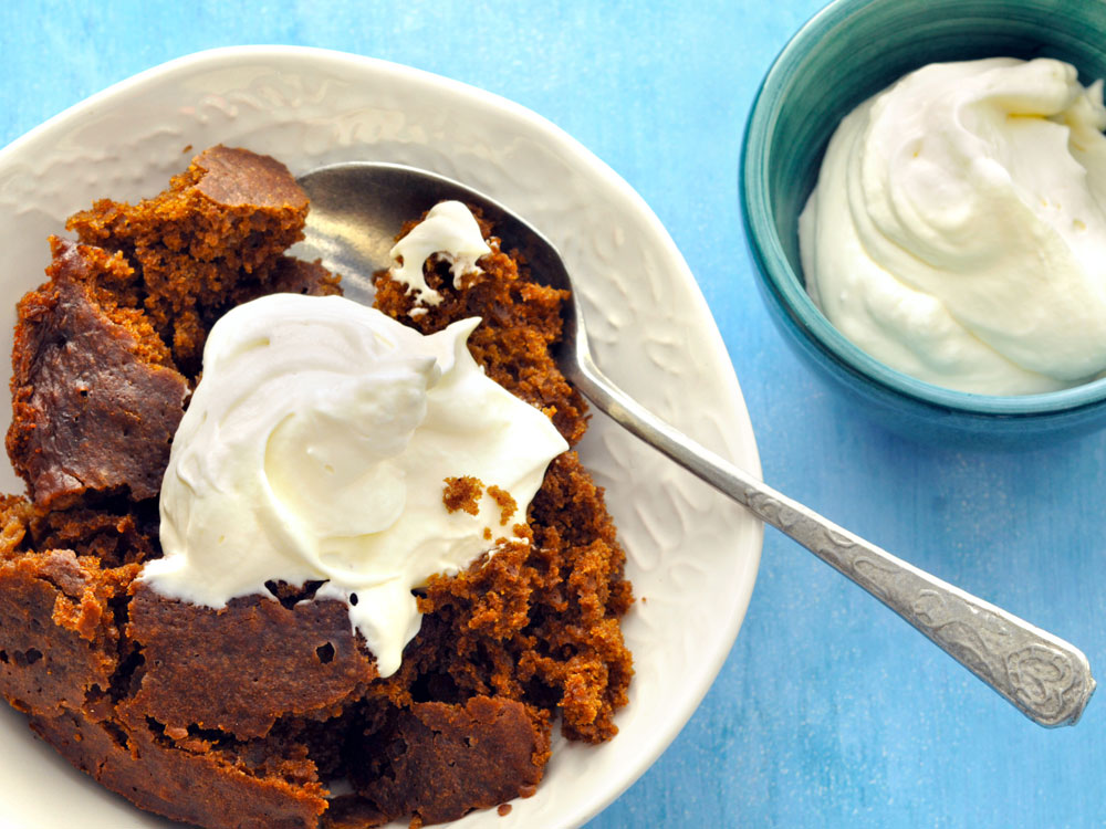 Gingerbread Pudding Cake Savory