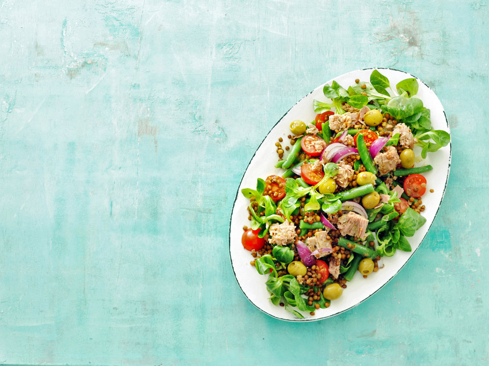Tuna and Lentil Salad | Savory