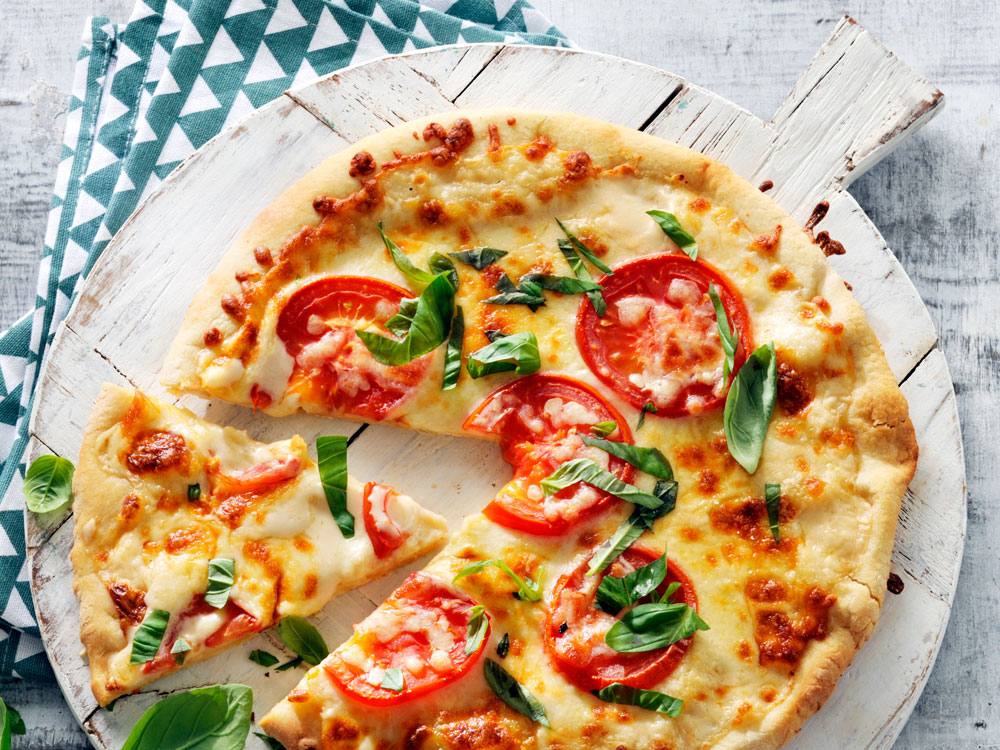 Basil Pesto Alfredo Pizza | Savory
