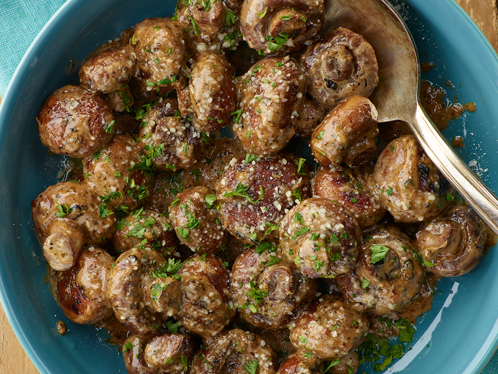 Creamy Garlic Mushrooms | Savory