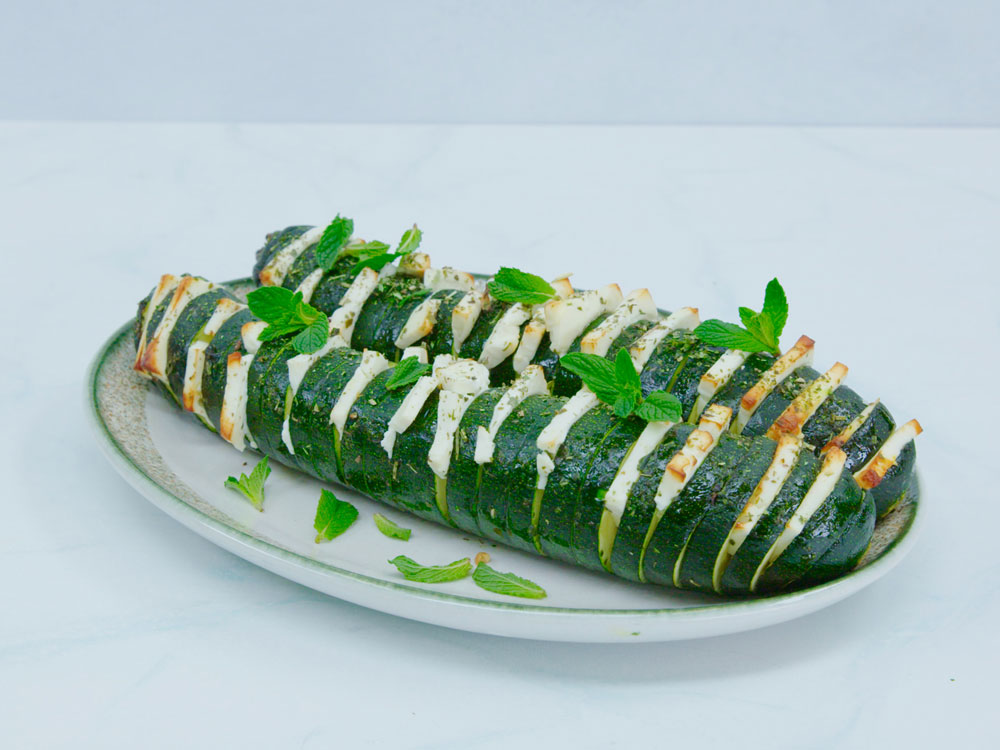 Hasselback Zucchini | Savory