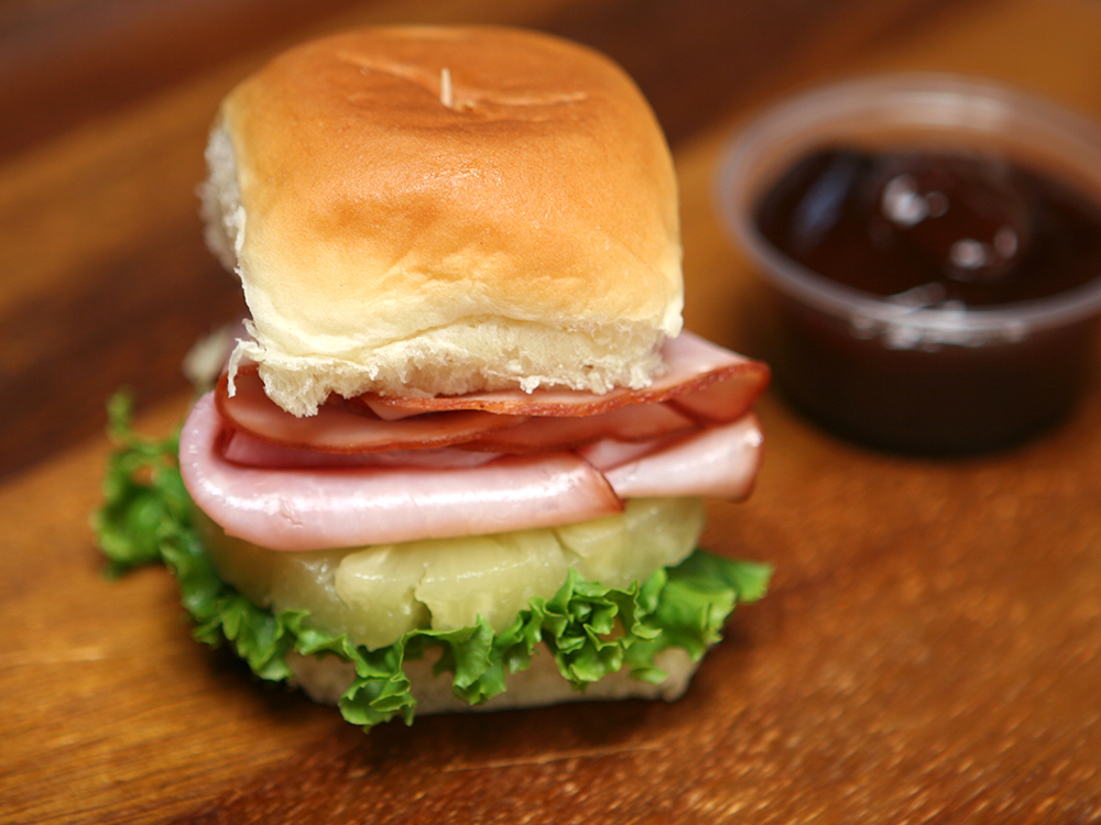 Honey Ham and Pineapple Slider | Savory