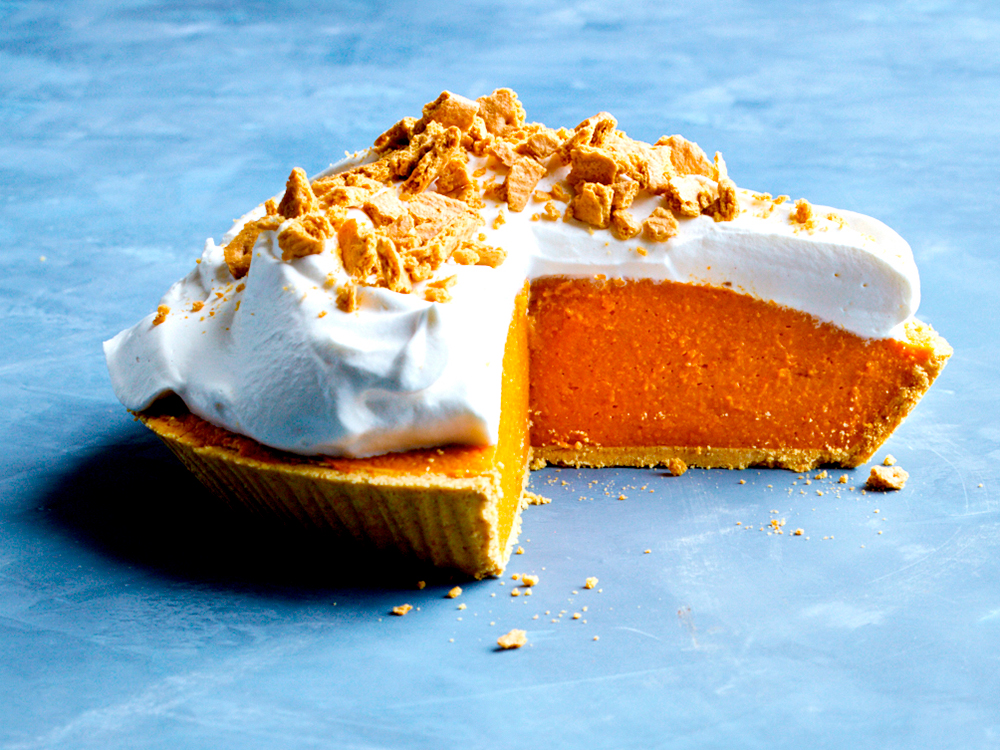 No-Bake Pumpkin Chiffon Pie | Savory