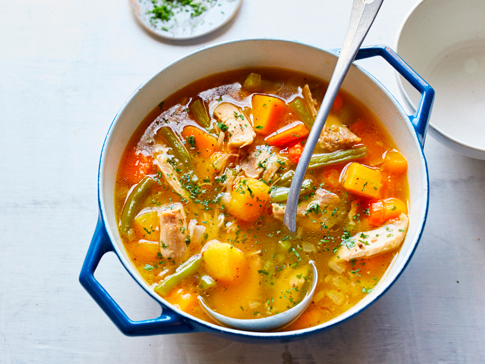 Turkey Vegetable Soup | Savory