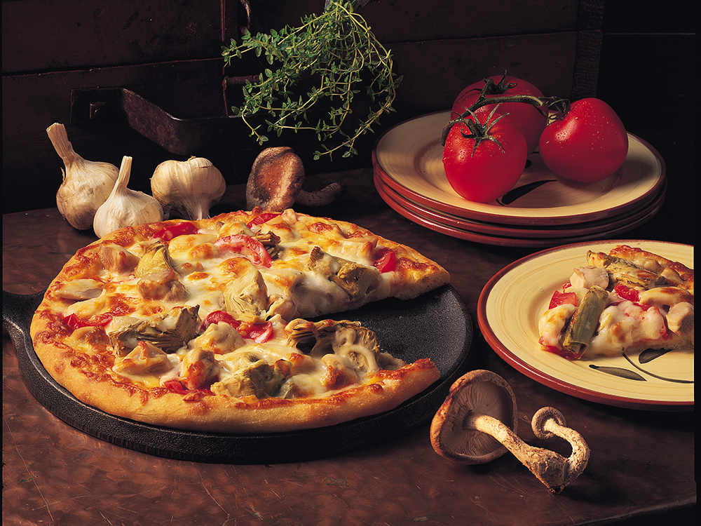 Tyson® Chicken and Artichoke Pizza | Savory
