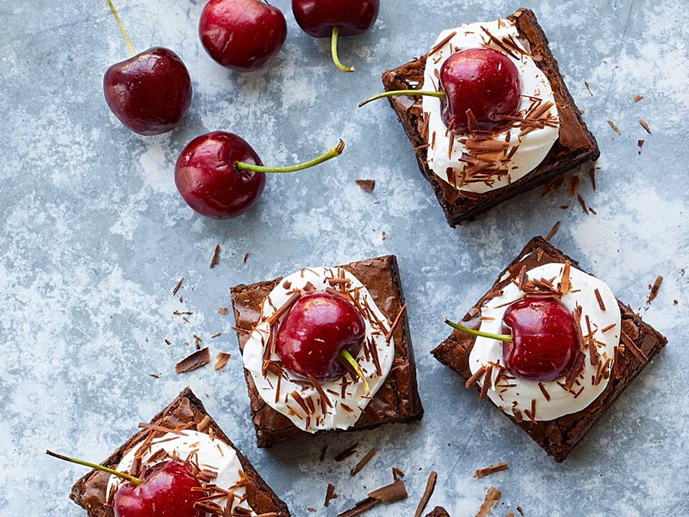 Black Forest Brownie Bites | Savory