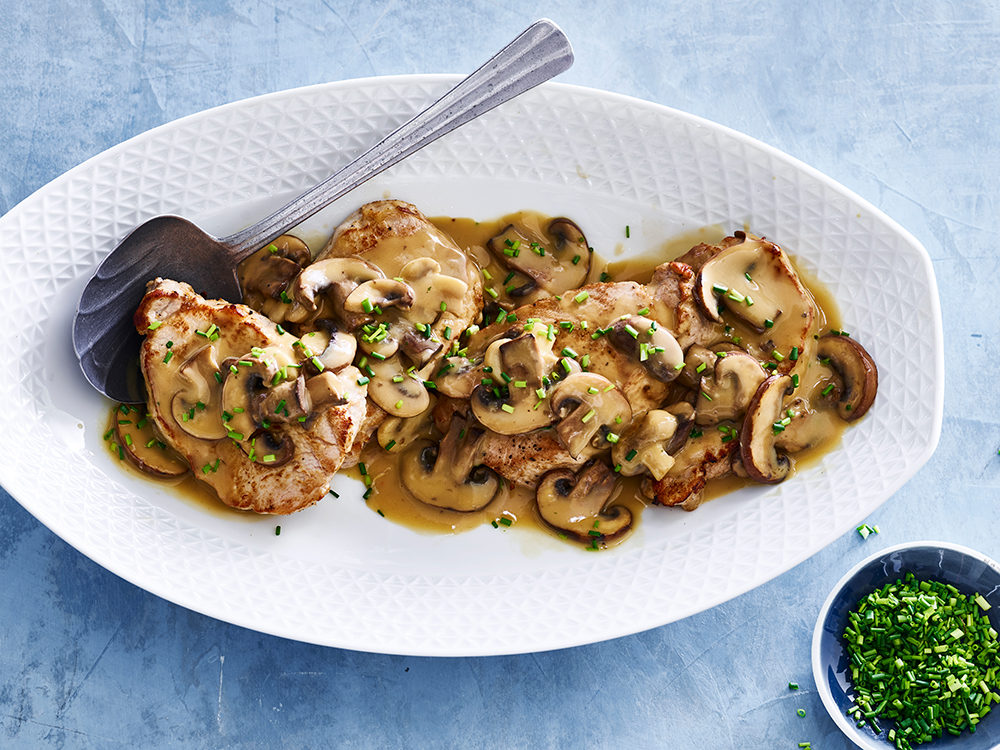 Pork Chops Smothered in Mushroom Gravy | Savory