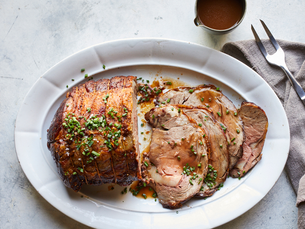Perfect Prime Rib with Red Wine Jus | Savory
