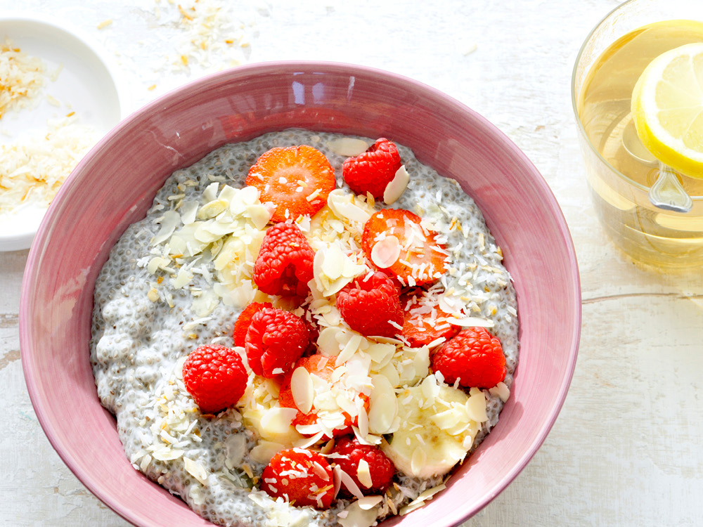 Fruit and Chia Breakfast Bowl | Savory