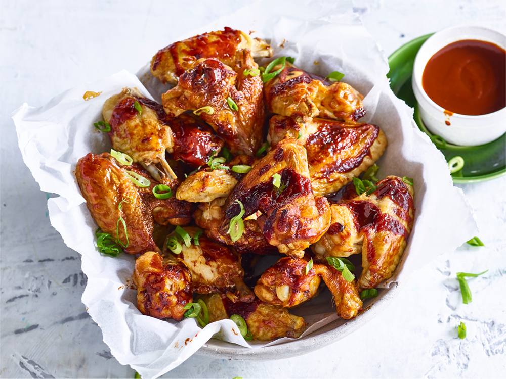 BBQ Bourbon Chicken Wings | Savory