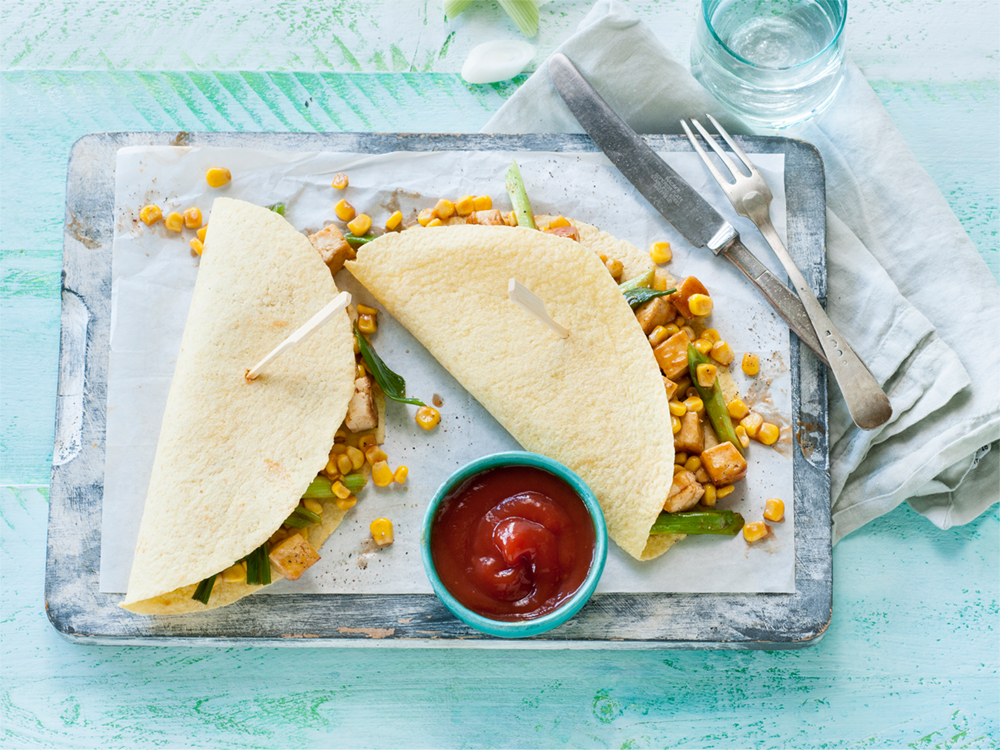 Tofu Moo Shu Wraps | Savory