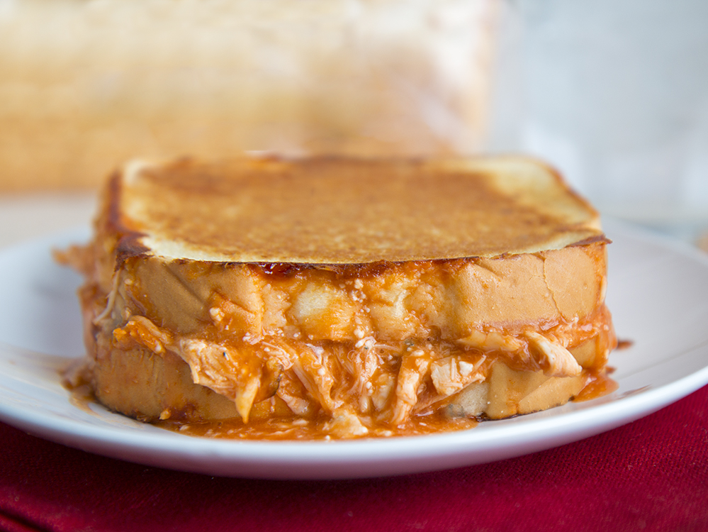 Buffalo Chicken Grilled Cheese | Savory