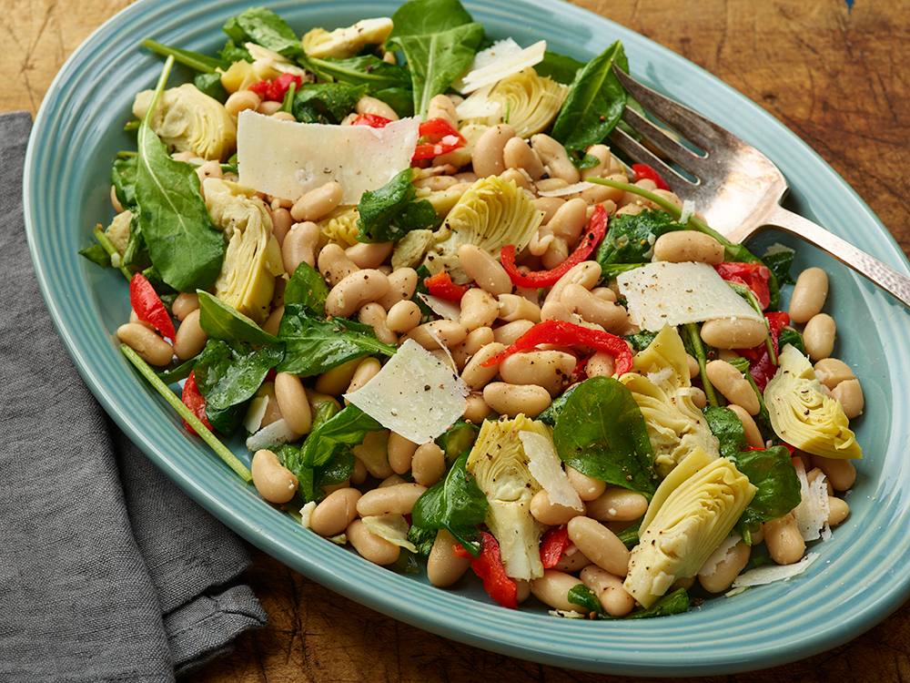 Lemony Artichoke and White Bean Salad | Savory