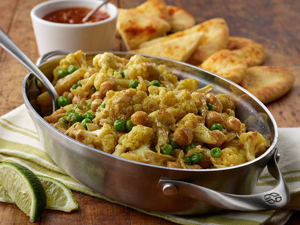 Cauliflower and Two Pea Curry | Savory