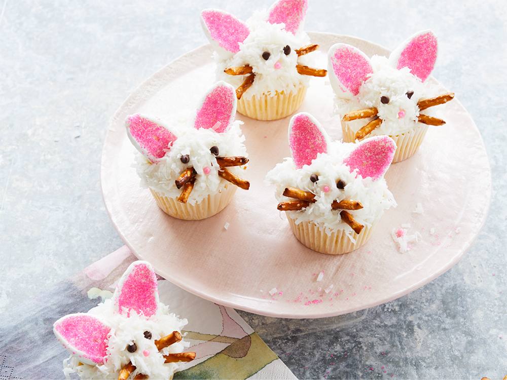 Pineapple-Coconut Bunny Cupcakes | Savory