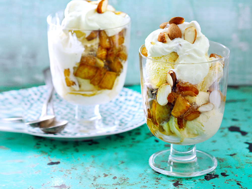 Caramelized Pineapple Sundae | Savory
