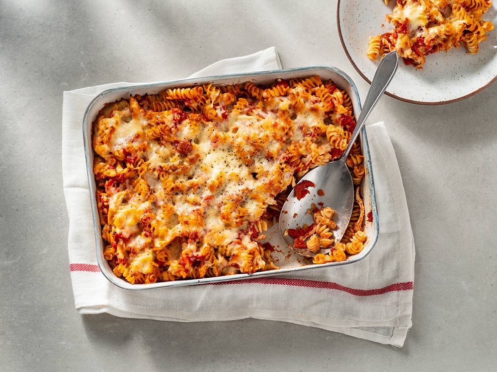 Chicken Parm Noodle Bake | Savory