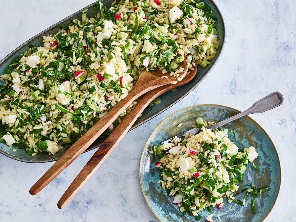 Orzo Salad with Radishes | Savory