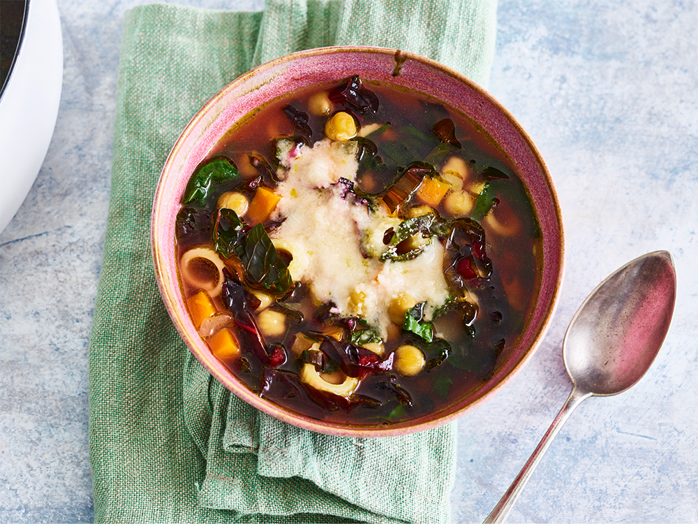 Swiss Chard Pasta e Fagioli | Savory