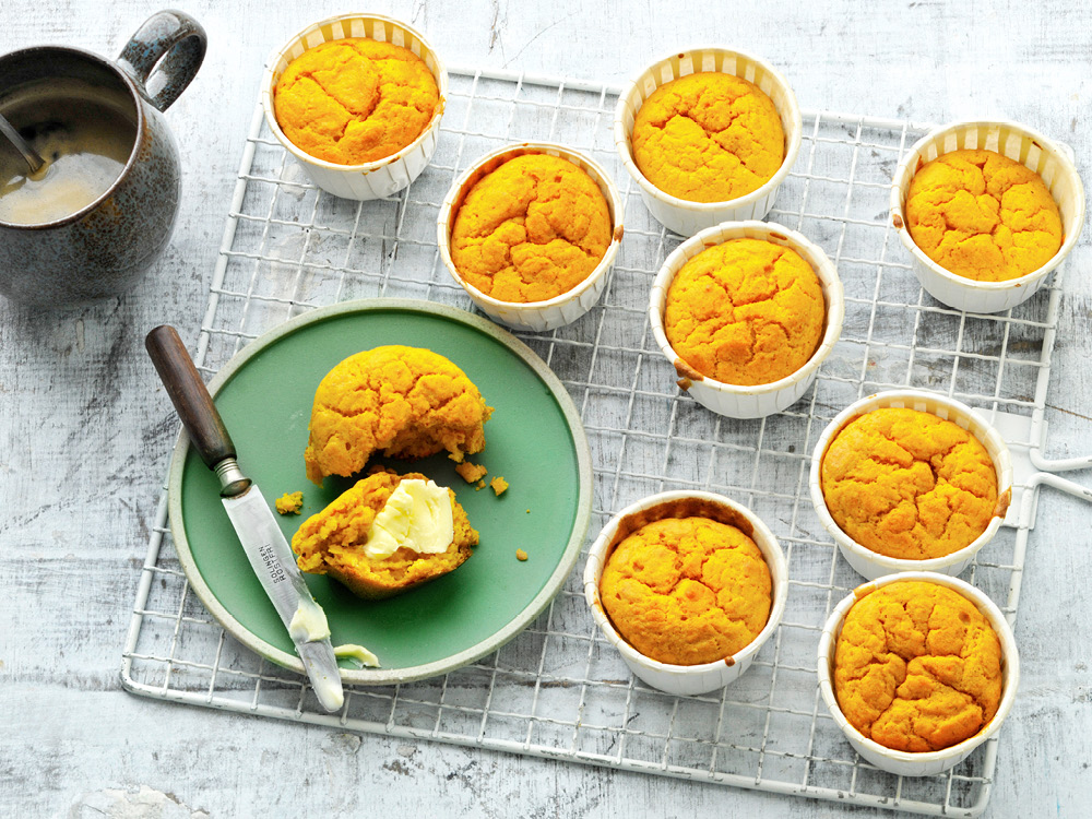 Spiced Butternut Squash Muffins | Savory