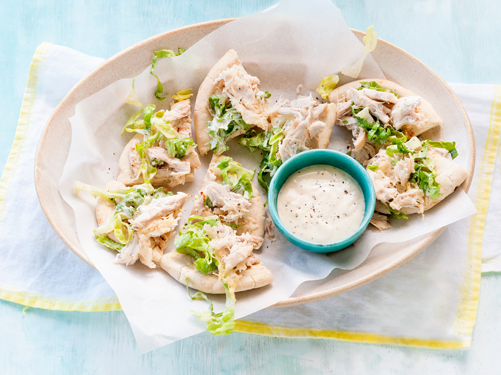 Chicken Caesar Flatbread | Savory