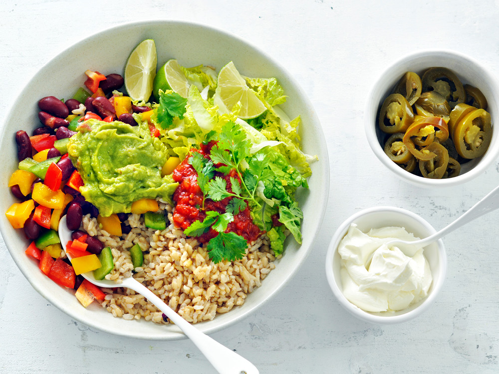 Veggie Burrito Bowl | Savory