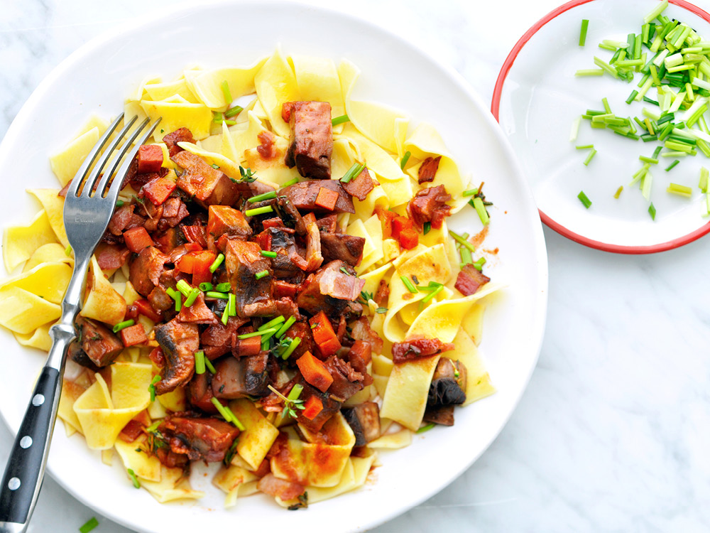 Portabella Bourguignon | Savory
