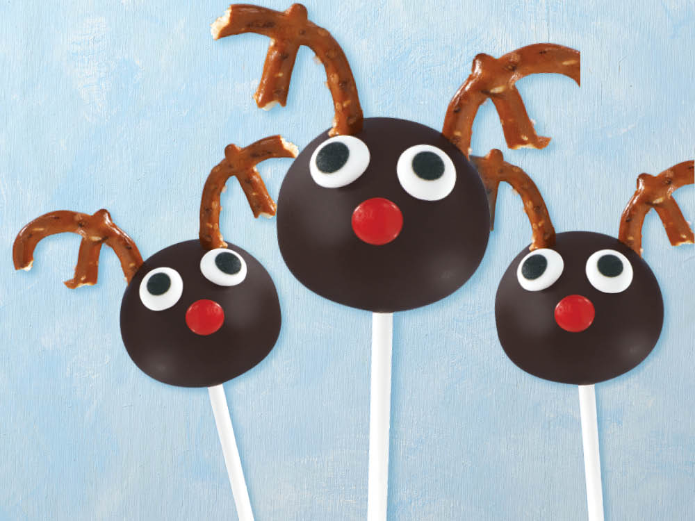 OREO® Reindeer Cookie Ball Pops | Savory