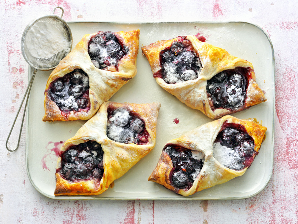 Blueberry Cream-Cheese Danishes | Savory