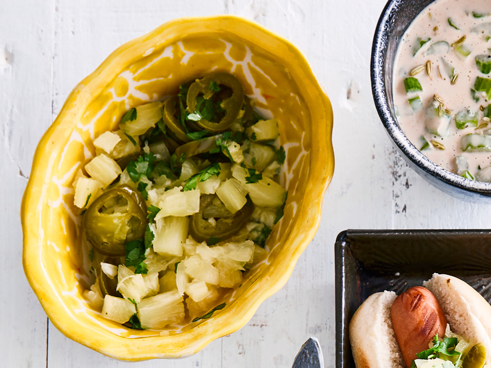 Pickled Pepper and Pineapple Relish Savory