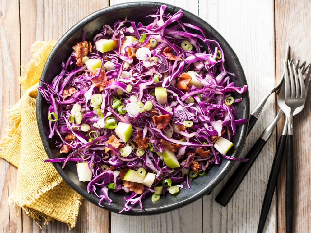 Apple-Bacon Slaw | Savory