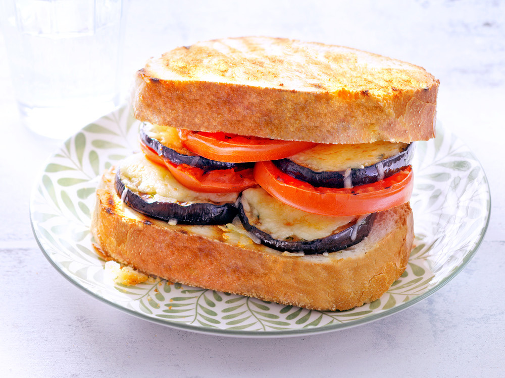 Eggplant Parm Sandwiches Savory