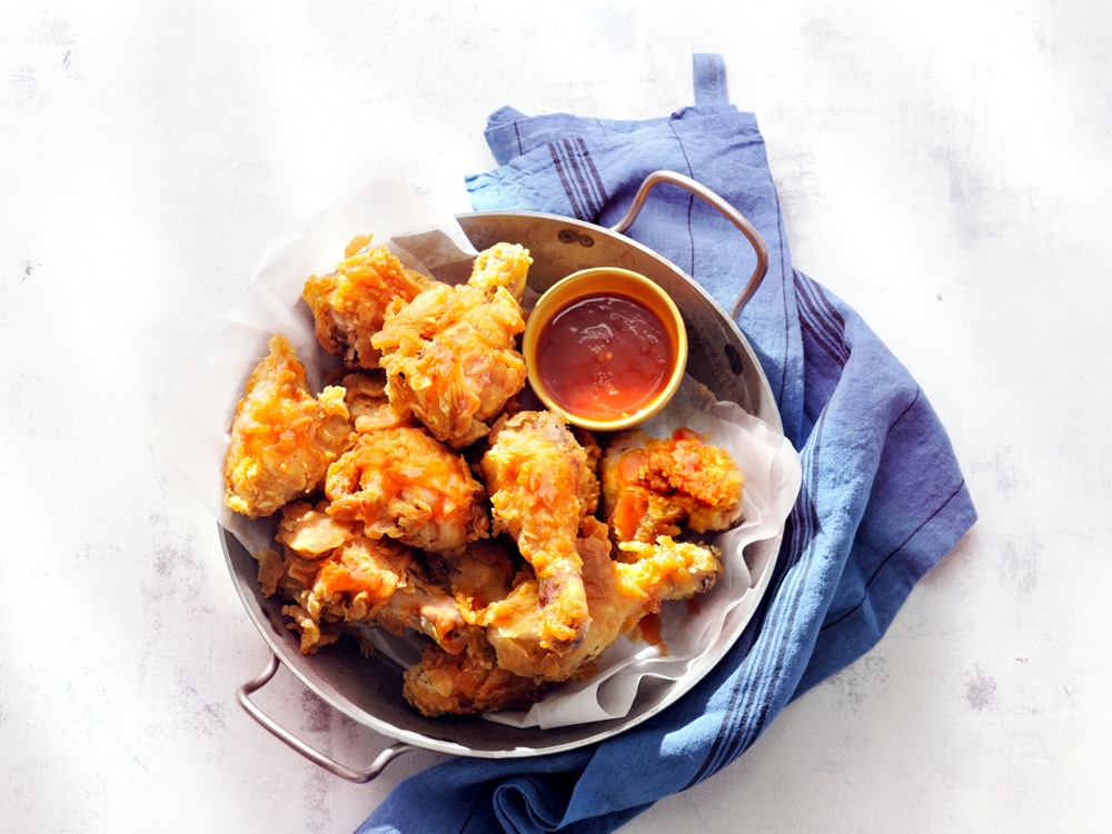 Fried Chicken with Hot Honey | Savory