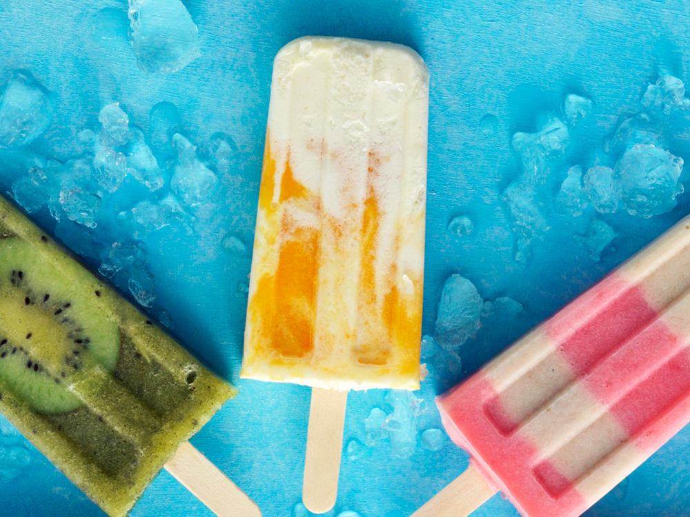Mango-Orange Swirl Pops | Savory