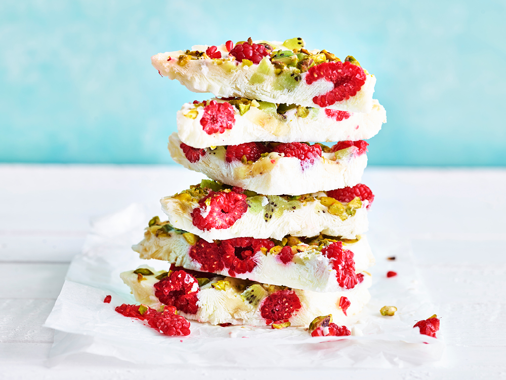 Frozen Fruit and Yogurt Bark | Savory