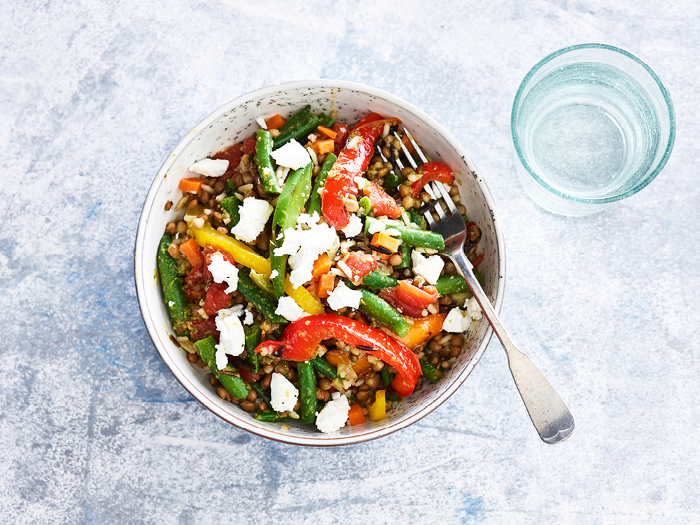 Wild Rice and Lentil Salad | Savory