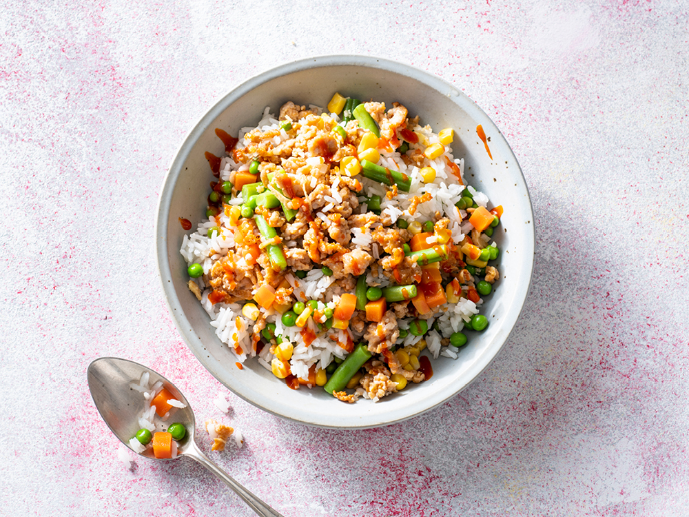 Gingery Chicken Fried Rice | Savory