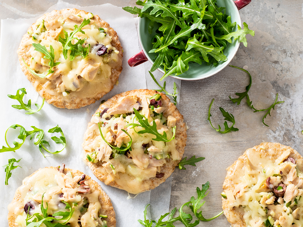 Mediterranean Tuna Melts | Savory