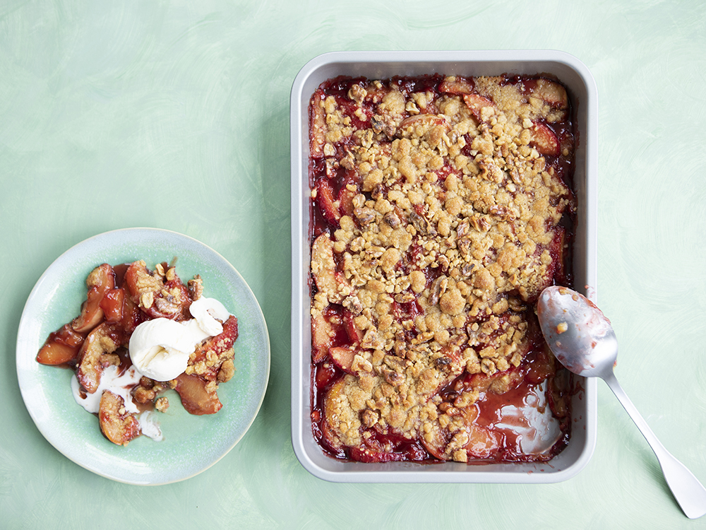 Stone Fruit Crumble | Savory