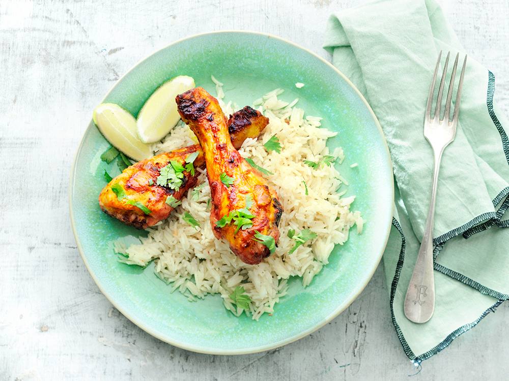 Grilled Tikka Masala Drumsticks | Savory