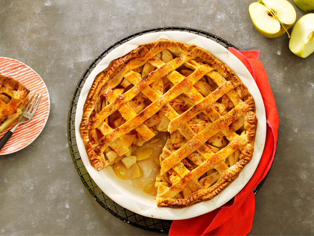 Easy Lattice Apple Pie | Savory
