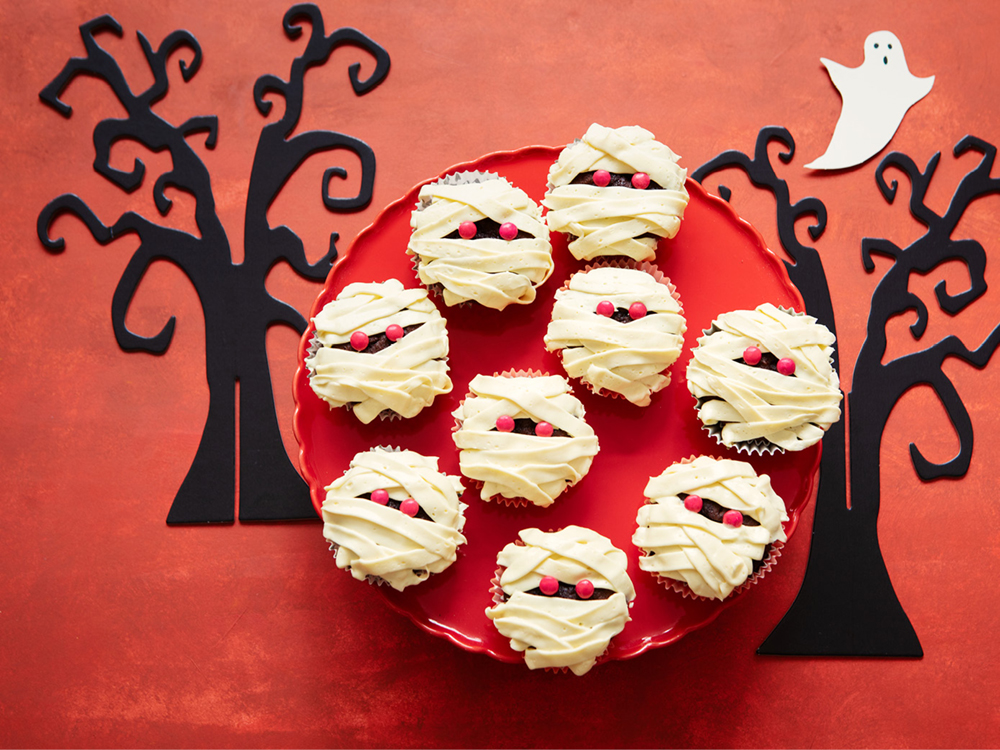 Mummy Cupcakes | Savory