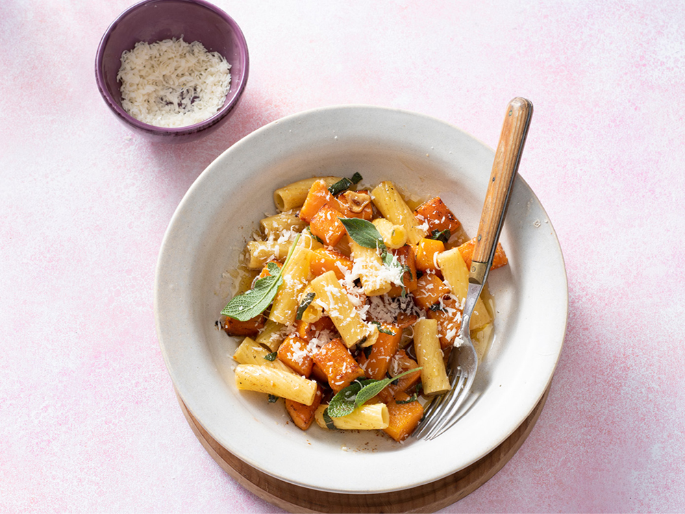 Brown Butter Butternut Squash Rigatoni | Savory