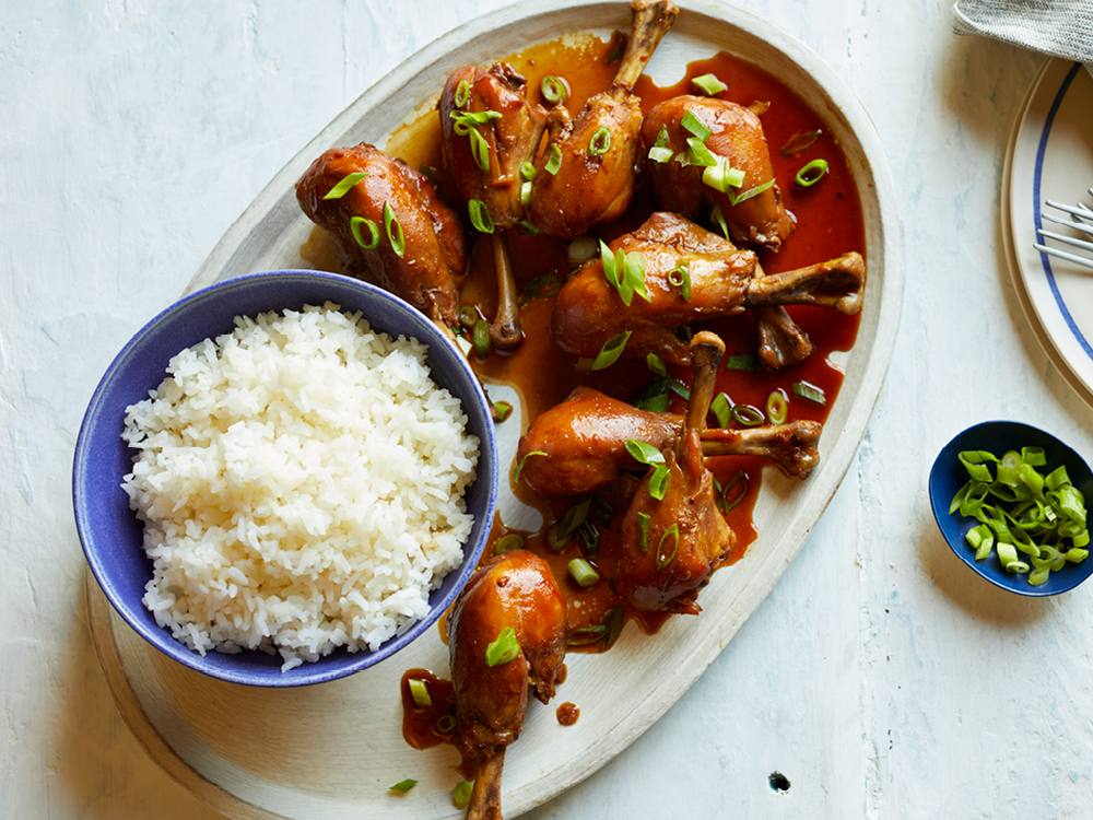 Soy and Ginger–Braised Chicken | Savory