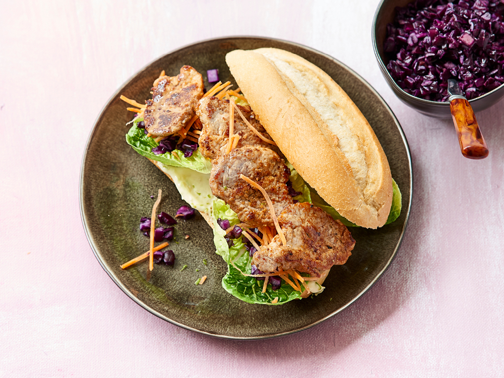 Pork Tenderloin Banh Mi Sandwiches | Savory