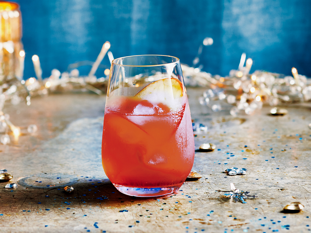 Cran-Apple Whiskey Punch | Savory