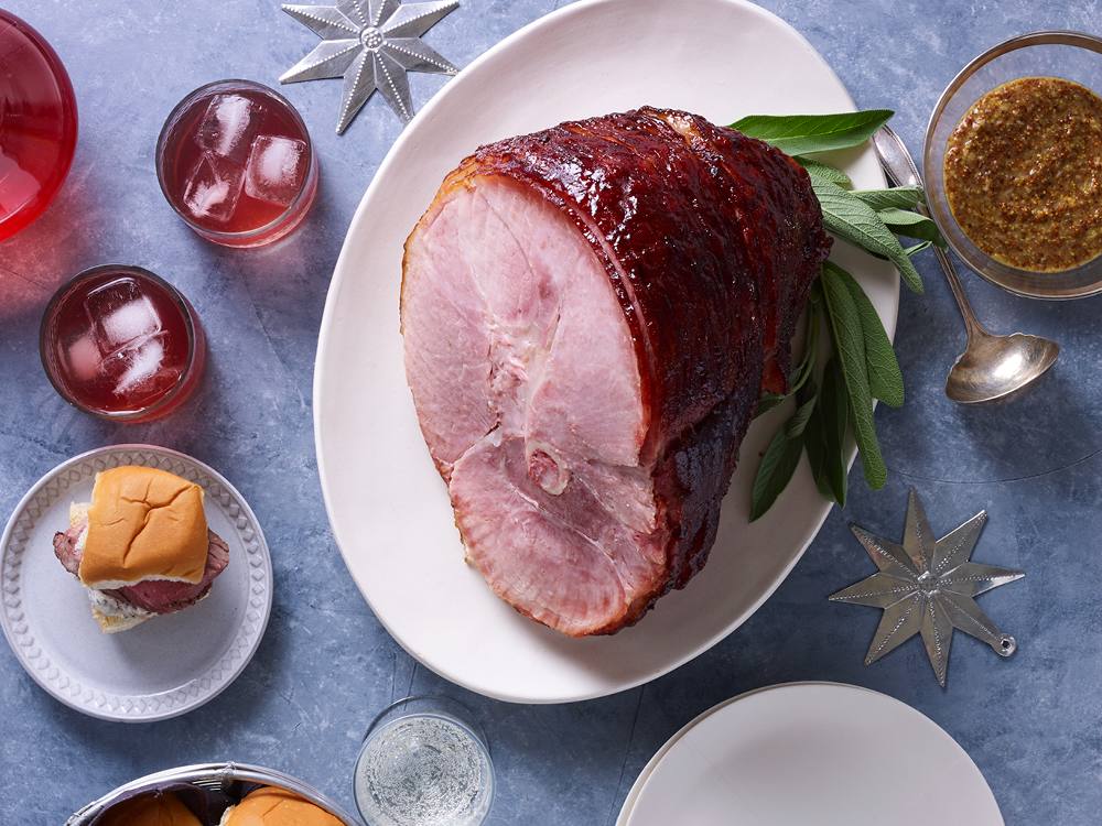 CranberryGlazed Ham with HorseradishHoney Mustard Savory