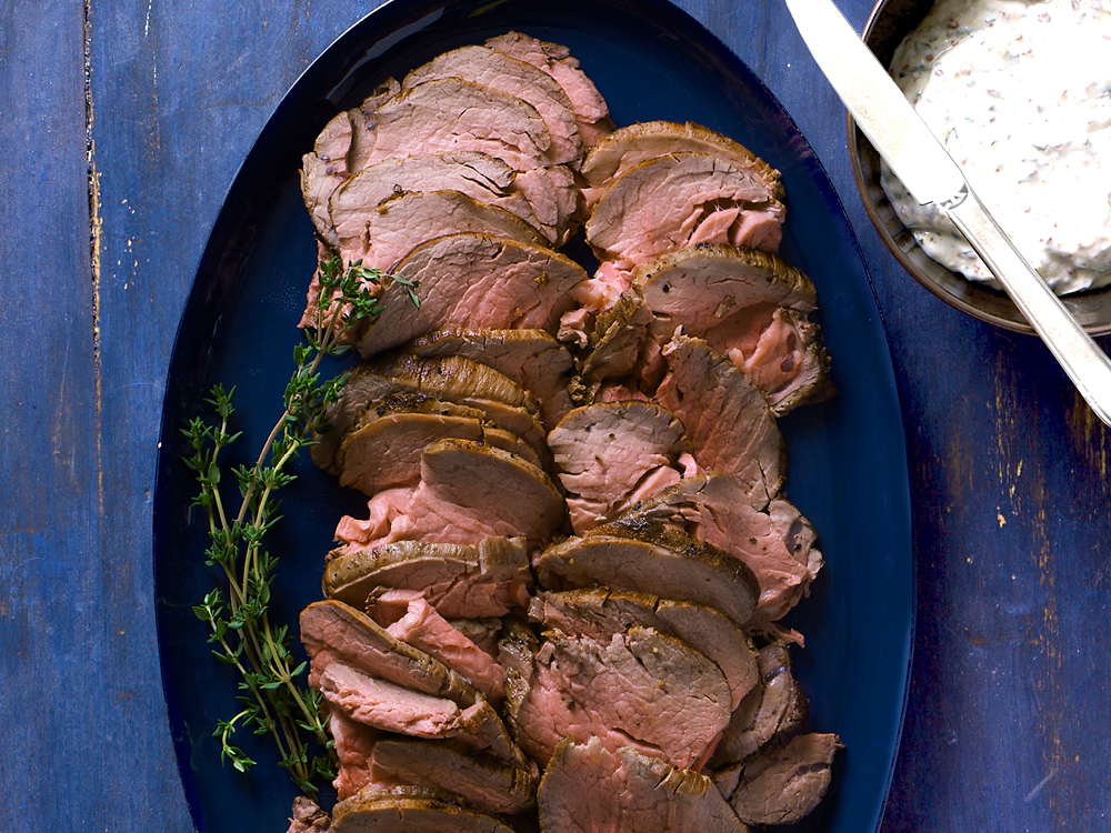 Peppercorn-Crusted Beef Tenderloin | Savory
