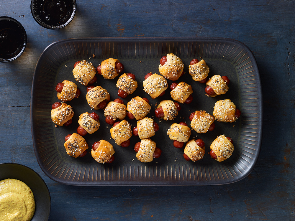 Pigs in an Everything Blanket | Savory