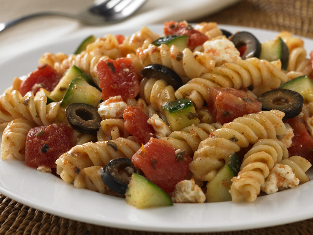 Greek Pasta Salad | Savory